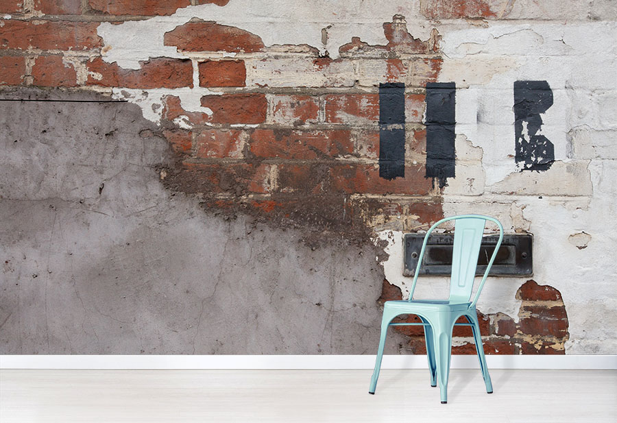 Concrete Brick Wall Mural Concrete Effect Wall Murals Wallpapered